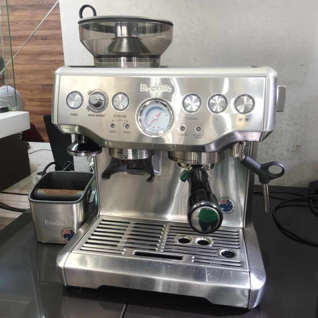 Be your own barista with Breville Barista Express..