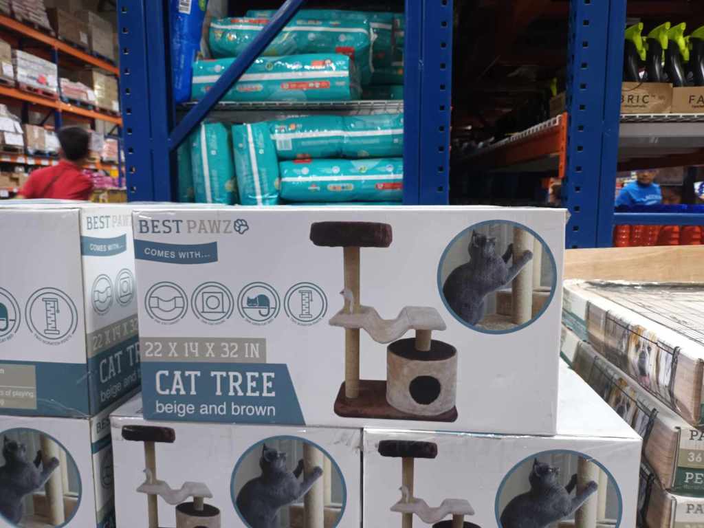 Cat tree display sample