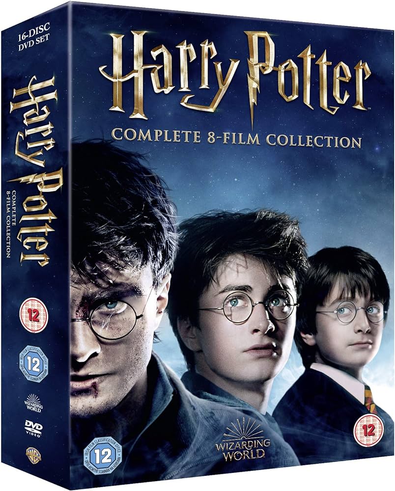 HP complete films DVD set