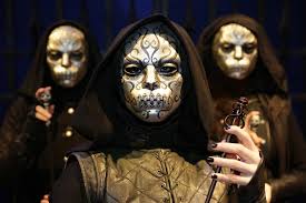 Death Eaters from Harry Potter  movie

Credits to: https://harrypotter.fandom.com/wiki/Death_Eaters